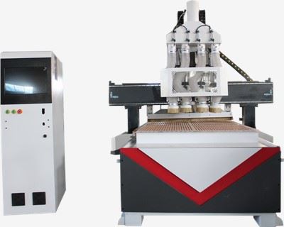 Four Spindles Woodworking CNC Router