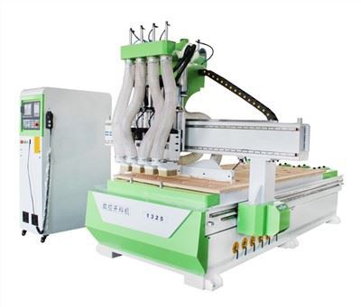 Double Tables Four Process CNC Router For Furniture Making