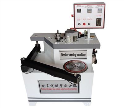 Small Automatic Curved Straight Rocker Edge Banding Machine