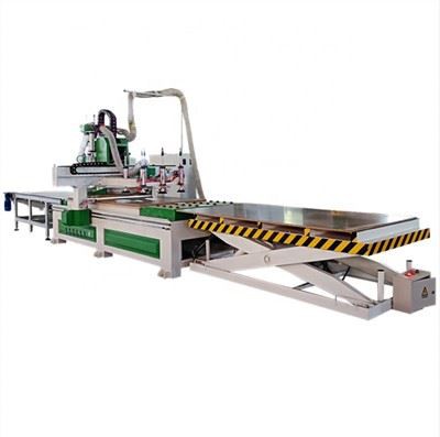 Automatic Loading And Unloading Atc CNC Router 1325 1530 2030 Machine With Automatically Labeling De
