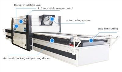 Hot Vacuum Membrane Forming Press Machine