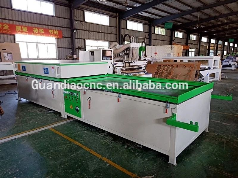 semi auto vacuum membrane press machine 