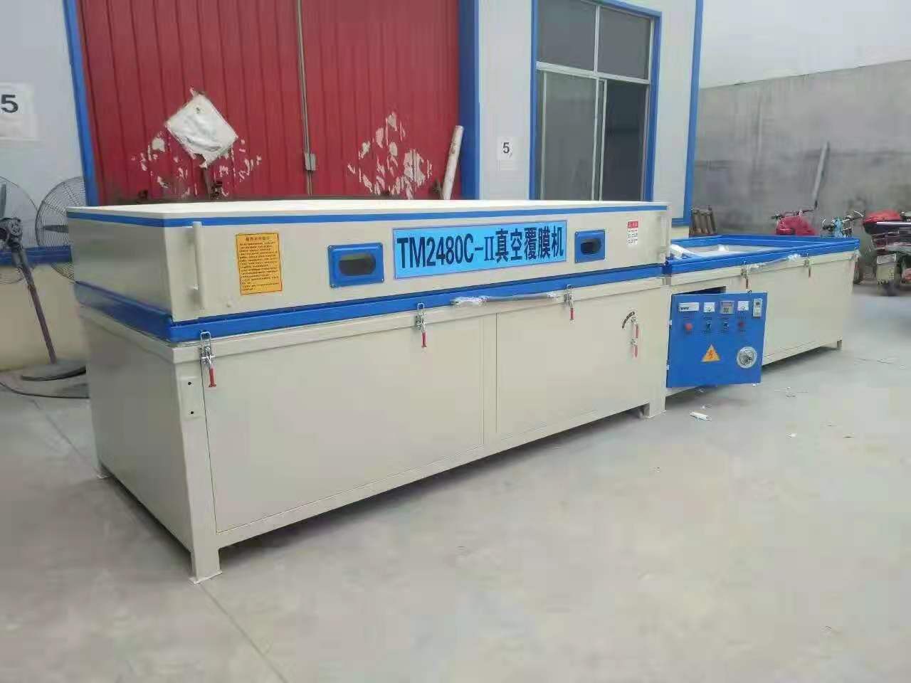 vacuum membrane press machine