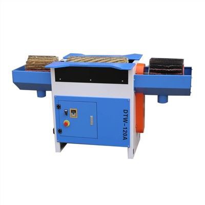 Small Portable Manual Wood Polish Brush Machine