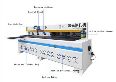 CNC Side Hole Wood Drill Machine For Furniture