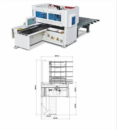 Wood Six Side Drilling Machine