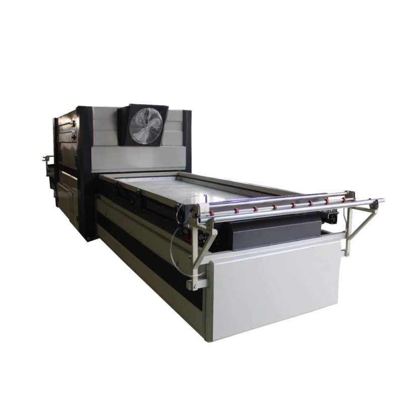 Application of laminating machine in woodworking industry