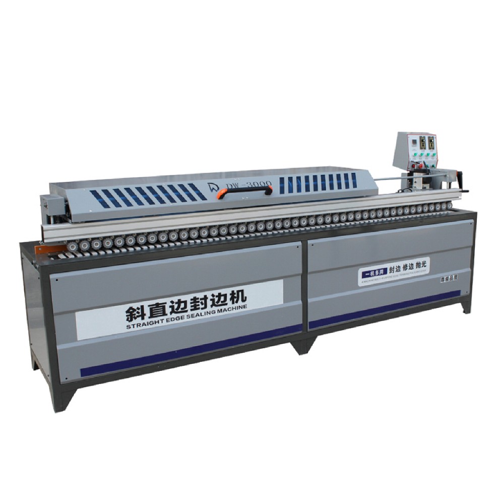 Function and application of oblique straight edge banding machine
